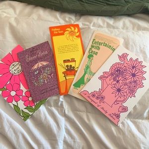 60s Vintage Recipe and Entertaining Pamphlets